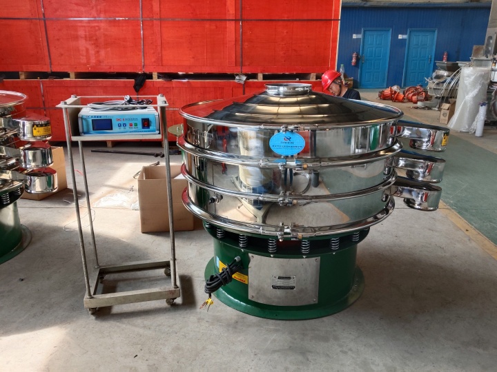 Ultrasonic De-blinding System for Ultra-Fine Powder Sieving